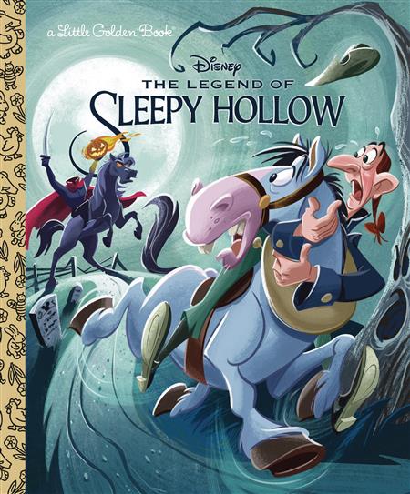 DISNEY CLASSIC LEGEND SLEEPY HOLLOW LITTLE GOLDEN BOOK (C: 0