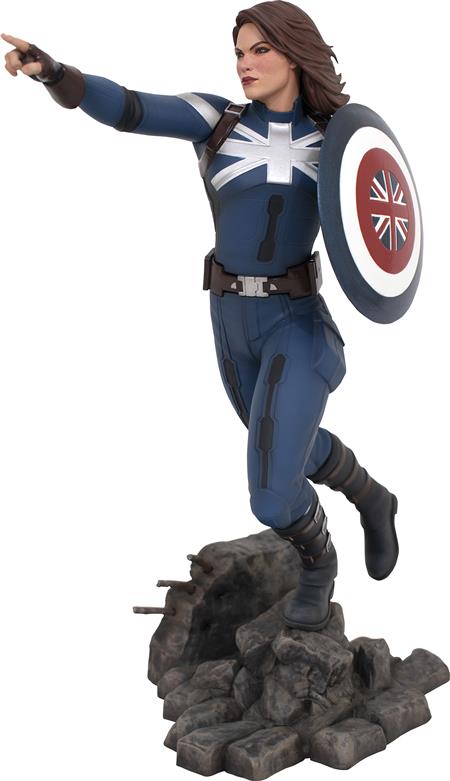 MARVEL GALLERY DISNEY+ CAPTAIN CARTER PVC STATUE (C: 1-1-2)