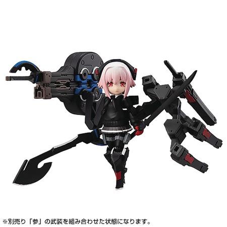 DESKTOP ARMY HEAVY WEAPON HIGH SCHOOL GIRL TEAM 4 FIG (C: 1-