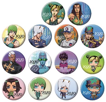 JOJOS BIZARRE ADVENTURE STONE OCEAN 144 PC BUTTON ASST (C: 1