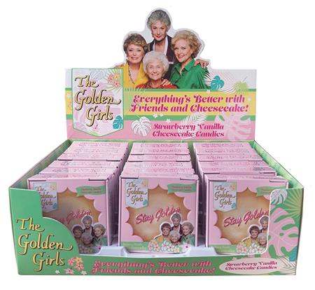 GOLDEN GIRLS EVERYTHINGS BETTER WITH CHEESECAKE 12CT DIS (Ne