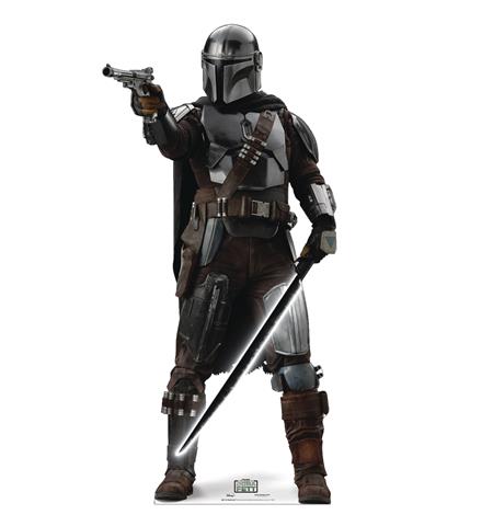 STAR WARS BOOK OF BOBA FETT MANDALORIAN LIFE-SIZE STANDEE (C