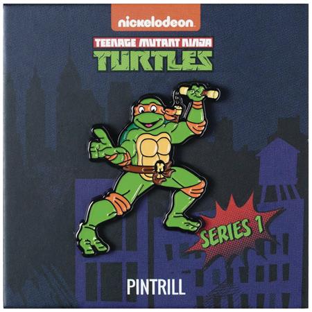 TMNT MICHAELANGELO ORIGINAL ANIMATED SERIES ENAMEL PIN (C: 1