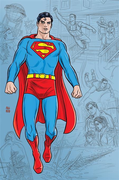 SUPERMAN SPACE AGE #1 (OF 3) CVR D INC 1:50 MIKE ALLRED VAR