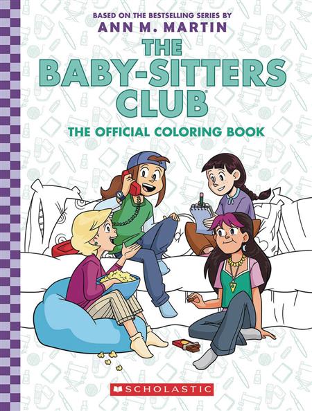 BABY SITTERS CLUB COLORING BOOK (C: 0-1-0)