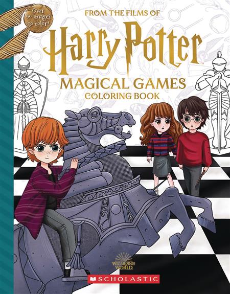 HARRY POTTER MAGICAL GAMES COLORING BOOK (C: 0-1-0)