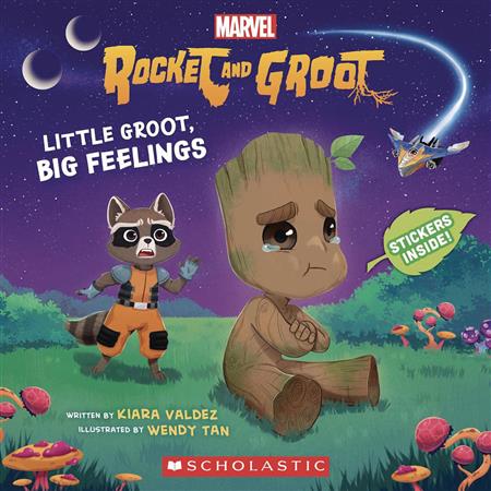 MARVEL ROCKET & GROOT STORYBOOK LITTLE GROOT BIG FEELING (C: