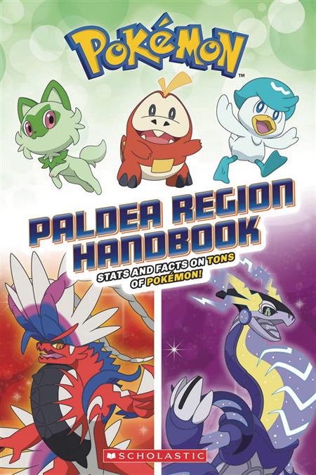 Pokemon Scarlet And Violet Official Guidebook Paldea Encyclopedia