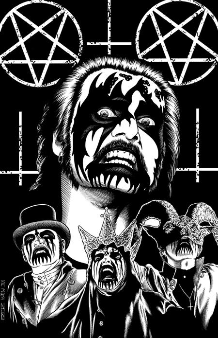 ROCK & ROLL BIOGRAPHIES KING DIAMOND METAL VARIANT (Net)