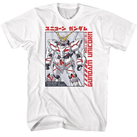 MOBILE SUIT GUNDAM UNICORN DESTROY MODE T/S XL (C: 1-1-2)