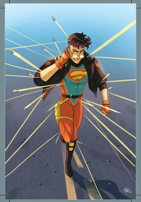 SUPERBOY THE MAN OF TOMORROW #4 (OF 6) CVR C INC 1:25 MEGAN HUANG CARD STOCK VAR