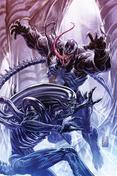 ALIEN VS AVENGERS #1 100 COPY INCV MARK BROOKS VIR VAR