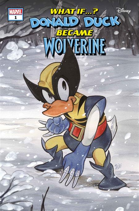 MARVEL DISNEY WHAT IF DONALD DUCK BECAME WOLVERINE #1 VAR