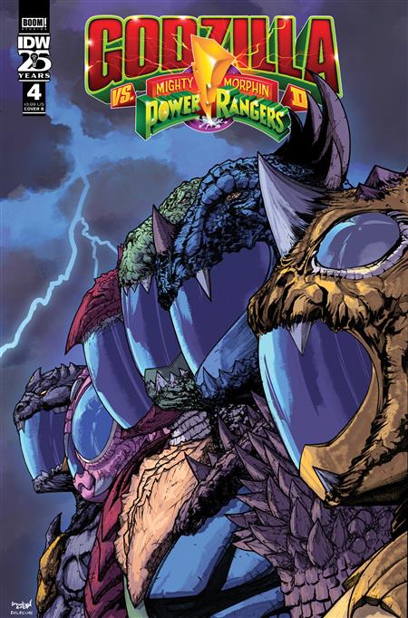 GODZILLA VS MMPR II #4 CVR B SANCHEZ