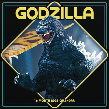 GODZILLA CLASSIC 16 MONTH 2025 WALL CALENDAR 