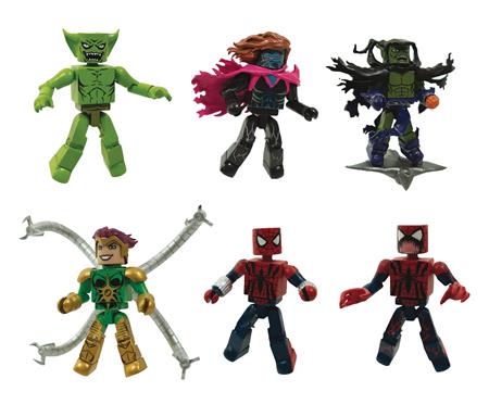 MARVEL MINIMATES SPIDER-MAN CLONE SAGA DLX BOX SET 