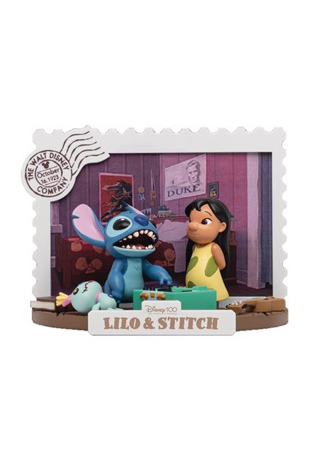 DISNEY 100 YEARS DS-134 LILO & STITCH D-STAGE 6IN STATUE (Net)