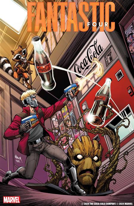 FANTASTIC FOUR #24 TODD NAUCK COCA-COLA VAR