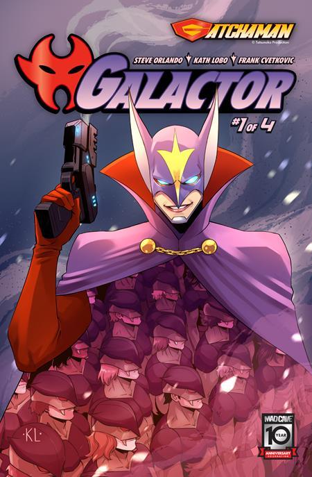 GATCHAMAN GALACTOR #1 (OF 4) CVR A KATH LOBO