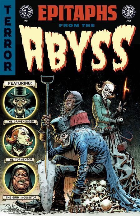 EC EPITAPHS FROM THE ABYSS #1 (OF 4) CVR I 1:100 INC DUSTIN WEAVER  VAULT OF HORROR HOMAGE #15 VAR