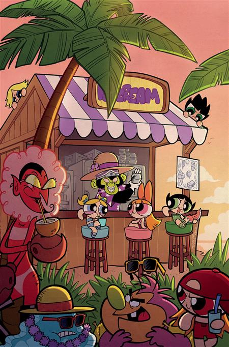 POWERPUFF GIRLS SUPERVILLAIN SPECTACULAR #1 CVR F 15 COPY INCV