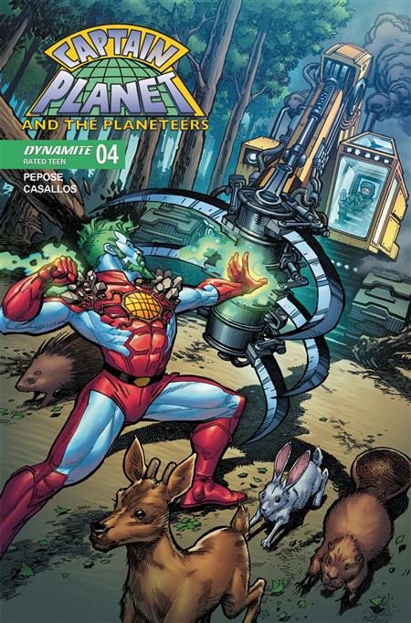CAPTAIN PLANET #4 CVR A HARDIN