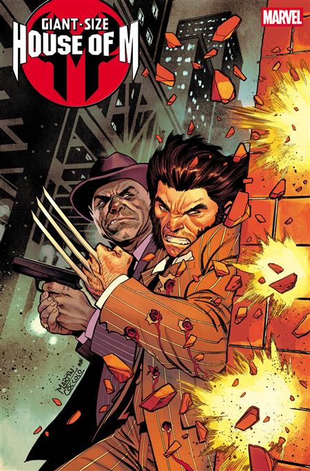 GIANT-SIZE HOUSE OF M #1 MARTIN COCCOLO SPOILER VAR