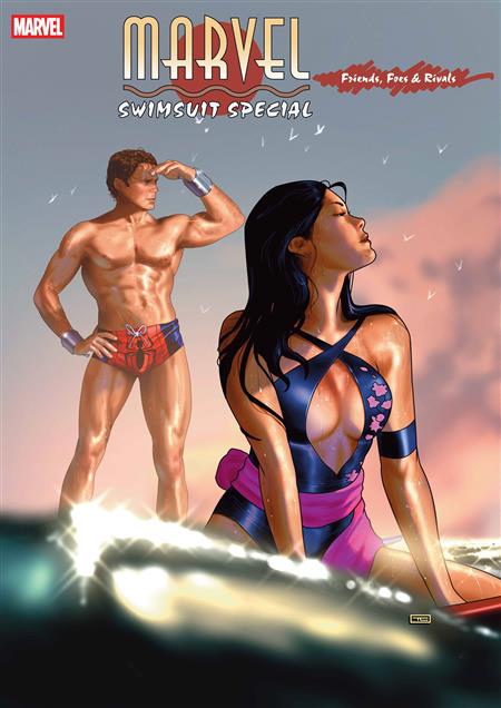 SWIMSUIT SPECIAL FRIENDS FOES & RIVALS #1 TAURIN CLARKE VAR