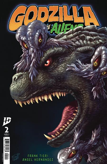 GOZILLA HERE THERE BE ALIENS #2 CVR A PE
