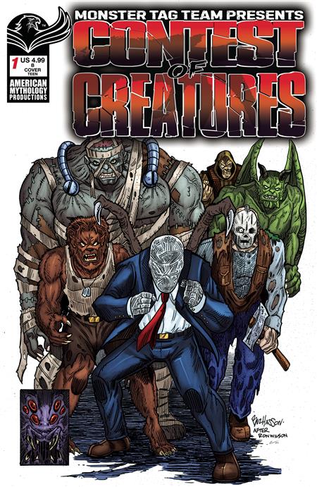 CONTEST OF CREATURES #1 CVR B HASSON HOMAGE (MR)