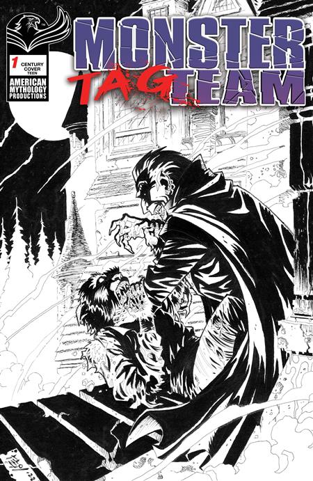 MONSTER TAG TEAM #1 CVR D CENTURY LTD ED 1/100 CVR