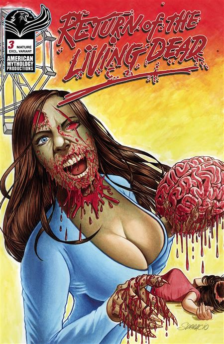 RETURN OF THE LIVING DEAD #3 CVR G SPARACIO ZOMBIE GIRL FOC