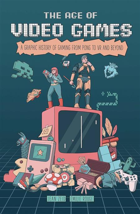 AGE OF VIDEO GAMES GRAPHIC HISTORY OF GAMING GN
