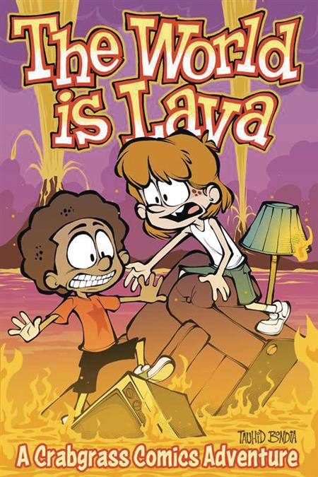 CRABGRASS COMIC ADV GN WORLD IS LAVA