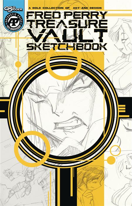 FRED PERRY TREASUE VAULT SKETCHBOOK ONESHOT CVR A REGULAR