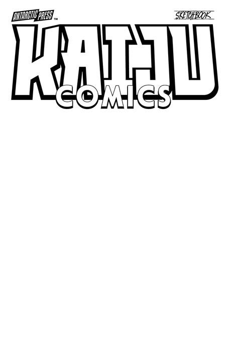 KAIJU COMICS GIANT SKETCHBOOK ONESHOT