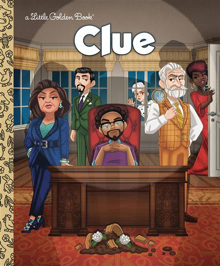 CLUE LITTLE GOLDEN BOOK HC