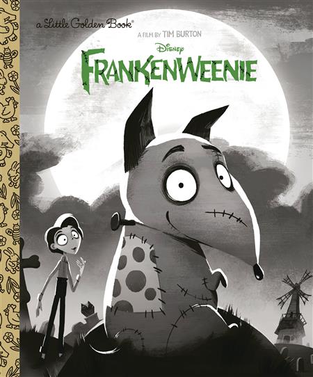 FRANKENWEENIE LITTLE GOLDEN BOOK HC