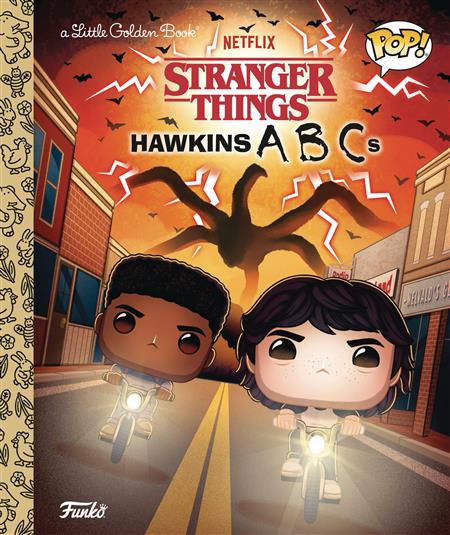 FUNKO STRANGER THINGS ABC LITTLE GOLDEN BOOK HC