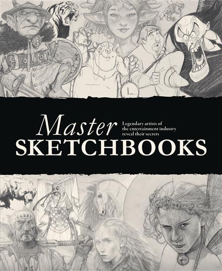 MASTER SKETCHBOOKS LEGENDARY ARTISTS ENTERTAINMENT INDUSTRY