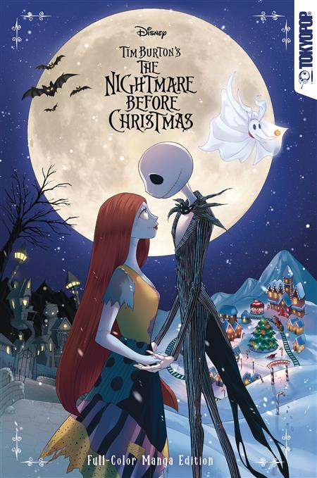 DISNEY MANGA NIGHTMARE BEFORE CHRISTMAS COLOR ED HC