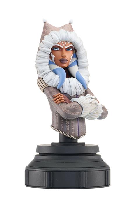 STAR WARS AHSOKA TANO (ILLUM) ANIMATED 1/7 SCALE MINI BUST