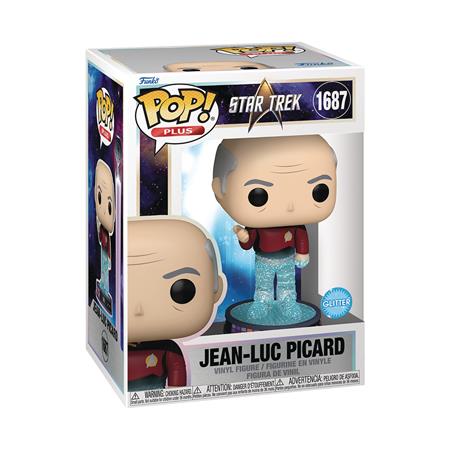 POP PLUS STAR TREK TRANSPORTER PICARD FIG