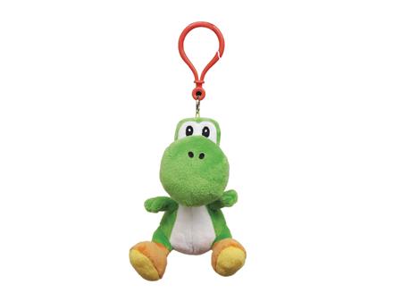 SUPER MARIO BROS YOSHI 6 IN PLUSH DANGLER (Net)