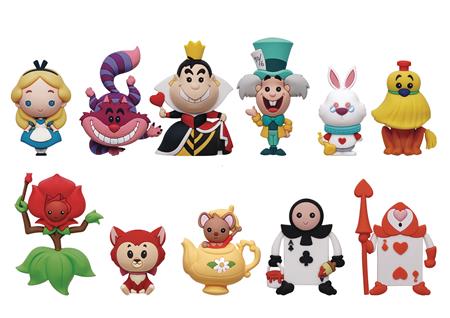 ALICE IN WONDERLAND S2 3D FOAM BAG CLIP 24PC BMB DS (Net)
