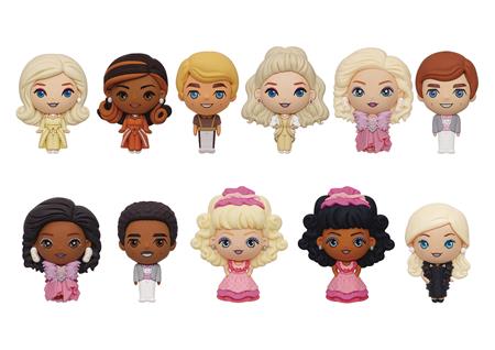 BARBIE SERIES3 3D FOAM BAG CLIP 24PC BMB DS (Net)