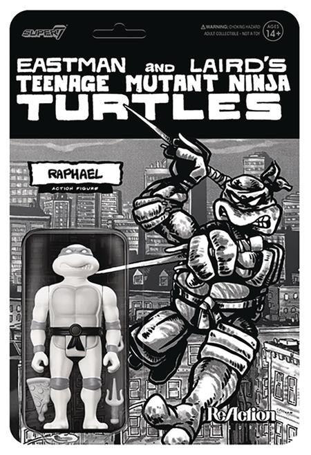 TMNT REACTION WV9 RAPHAEL COMIC GREYSCALE AF (Net)