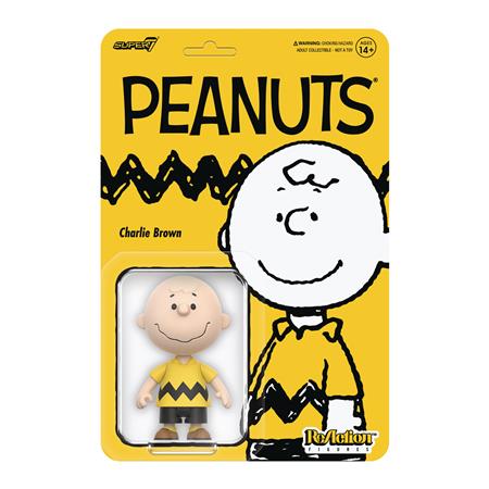 PEANUTS REACTION WV7 CHARLIE BROWN 3-3/4IN AF (Net)
