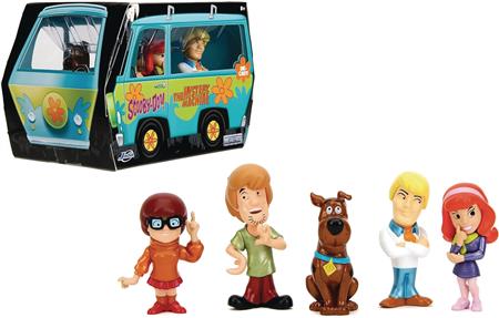 SCOOBY-DOO 2.5IN METALFIGS 5 PACK (Net)