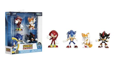 SONIC THE HEDGEHOG 2.5IN DIE-CAST FIGURES 4 PACK (Net)